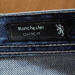 Classic Fit Blue Jeans